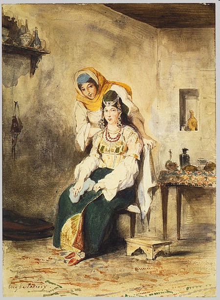 Mujeres en la casa de Benchimol