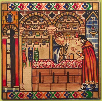 Farmacia en las cantigas